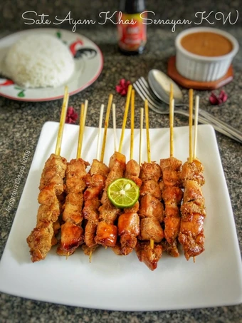 Cara Gampang Menyiapkan Resep Sate Ayam Khas Senayan KW yang Lezat Anti Ribet, Menggugah Selera