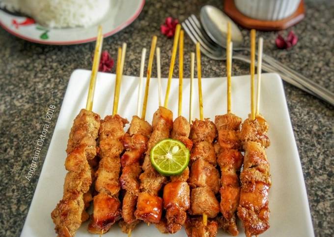 Resep Sate Ayam Khas Senayan KW, Enak Banget