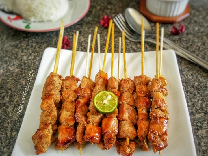 Cara Gampang Menyiapkan Resep Sate Ayam Khas Senayan KW yang Lezat Anti Ribet, Menggugah Selera