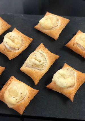 Une photo de Tartelettes feuilletée au chèvre