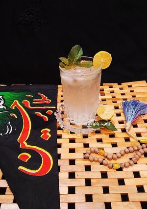 عکسی از دستور شربت آبلیمو و گلاب 🍋😍