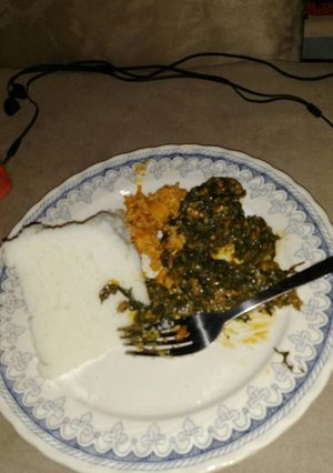A picture of Ugali sukuma.