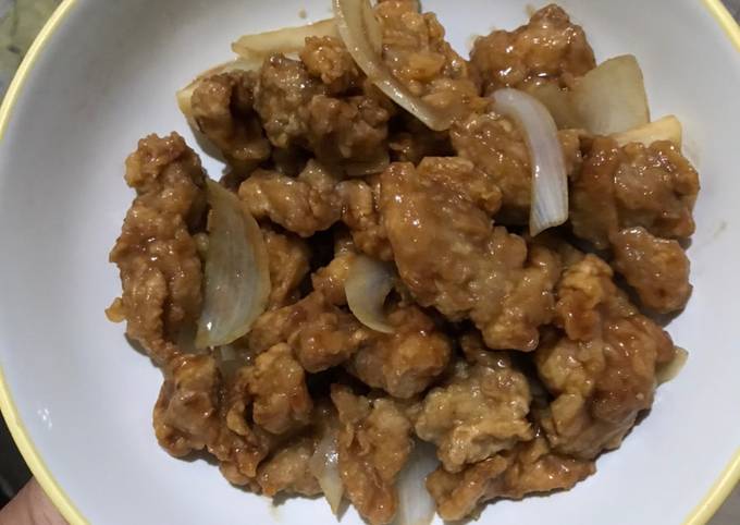 Ayam goreng mentega saori