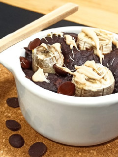 Una foto de Golosa y rápida "tentación" de chocolate 🍫 y 🥜