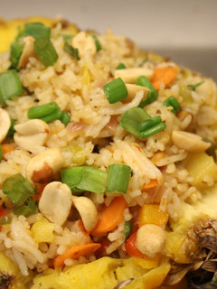 A picture of Thai Pineapple Fried Rice.