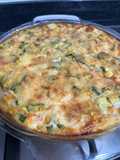 Quiche de Calabacitas/Zuchinis y Queso