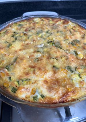 Una foto de Quiche de Calabacitas/Zuchinis y Queso