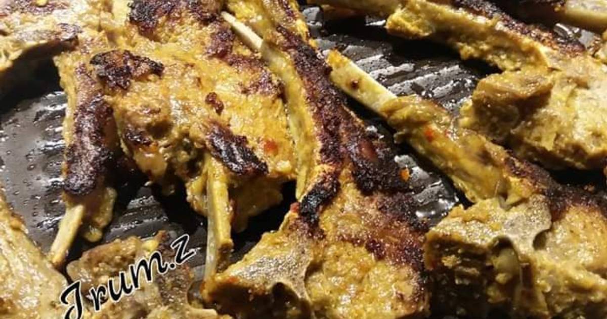 🌶🍖Spicy Grilled Lamb Chops🍖🌶 Recipe by Irum Zaidi Home Cooking Cookpad