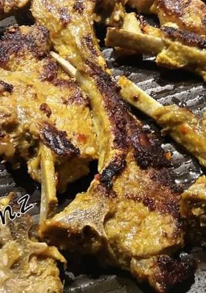 A picture of 🌶🍖Spicy Grilled Lamb Chops🍖🌶.