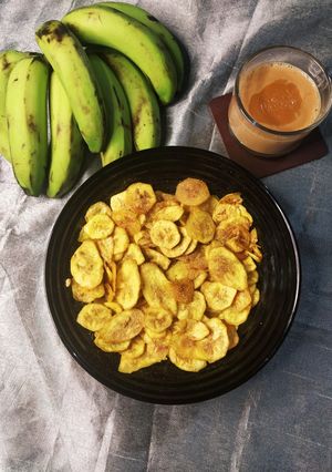 A picture of Banana chips.