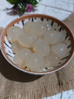 Foto resep Bola Air Kelapa (isian mochi kelapa)
