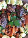 Daube de paleron de bœuf aux carottes