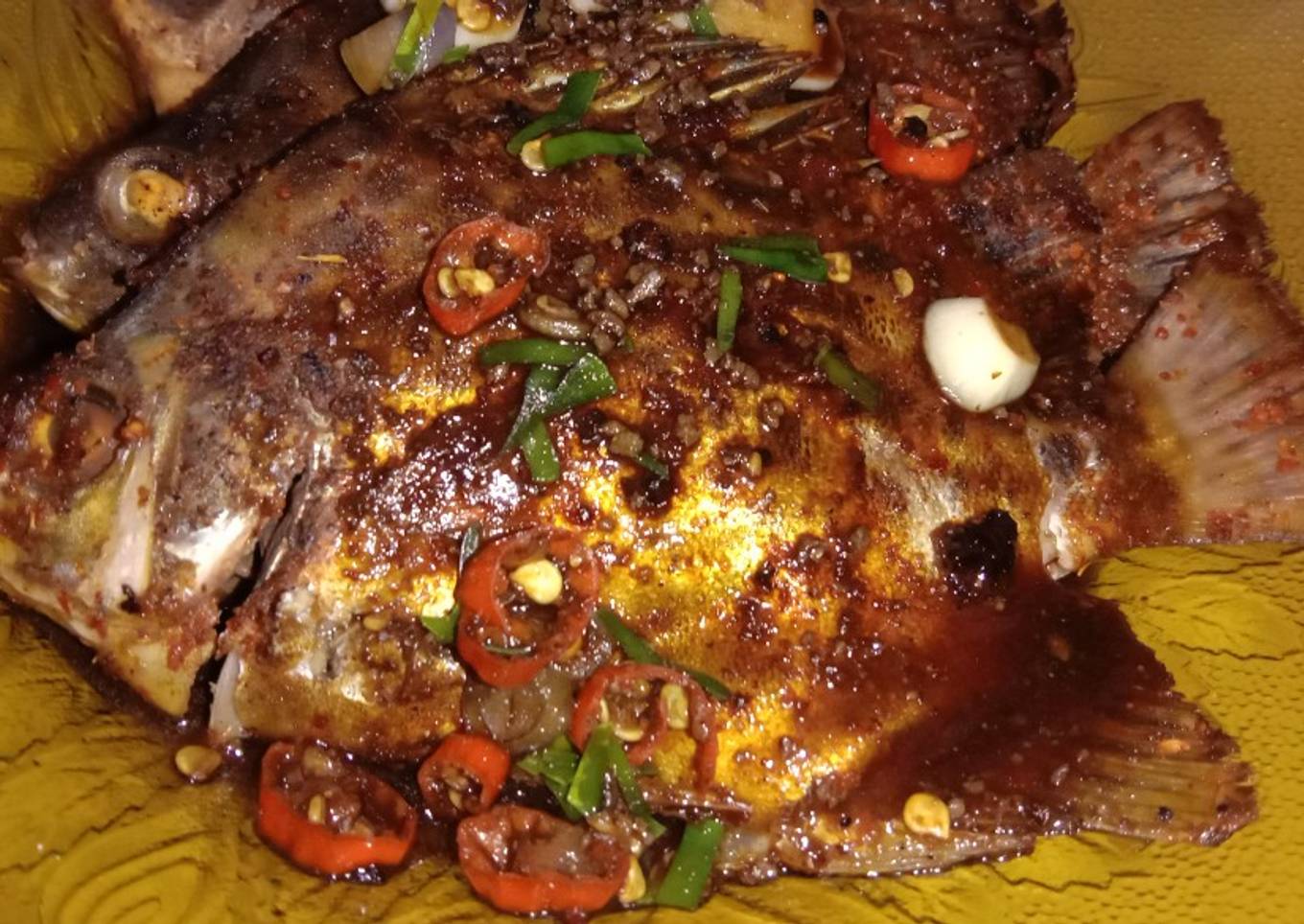 Ikan Lebam Bakar Spesial