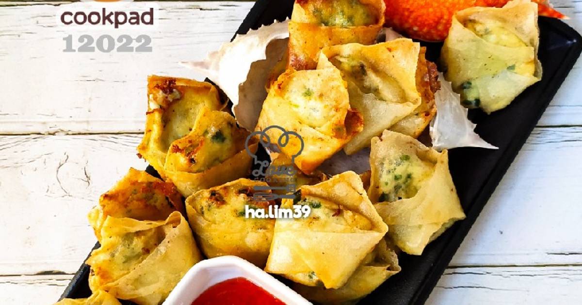 Resipi Crab Rangoon oleh ha.lim39 Cookpad