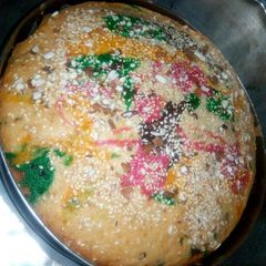 A picture of Colorful cake.