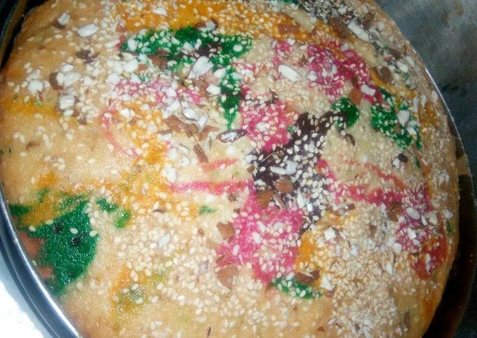 Recipe of Ultimate Colorful cake