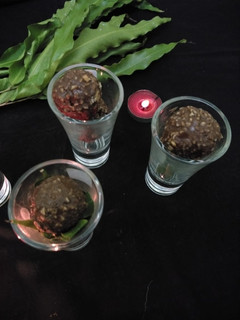 A picture of Choco crunch balls.
