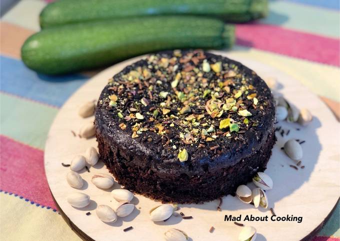 Zucchini Chocolate Cake | With Whole Wheat | Vegetable Chocolate Cake