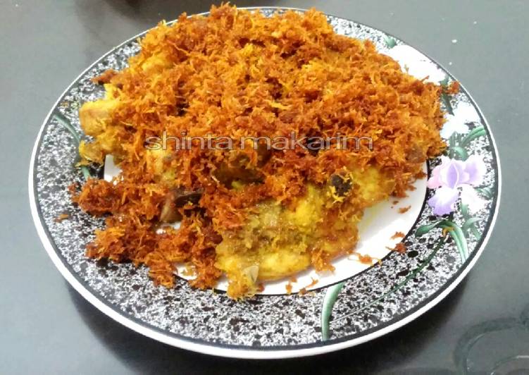 Resep Ayam serundeng gurih super mudah ? Anti Gagal