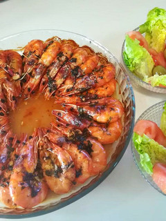 Una foto de Langostinos al horno