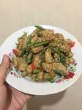 Tumis Tempe Kacang Panjang Ala Anak Kos