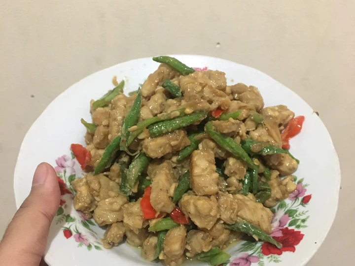 Cara Gampang Membuat Resep Tumis Tempe Kacang Panjang Ala Anak Kos yang Sempurna Anti Ribet, Lezat Sekali