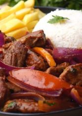 Una foto de El mejor lomo saltado