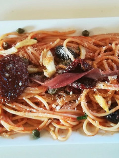 Una foto de Spaghetti a la Puttanesca