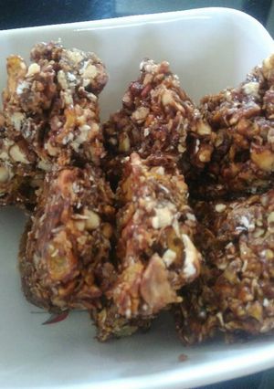 A picture of Healthy Granola bars.
