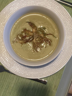 Una foto de Crema de alcachofas
