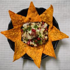 A picture of Pear salsa.