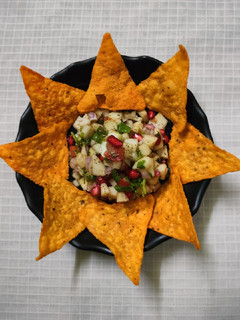 A picture of Pear salsa.
