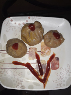 A picture of Rice momo dumpling.