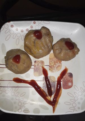 A picture of Rice momo dumpling.
