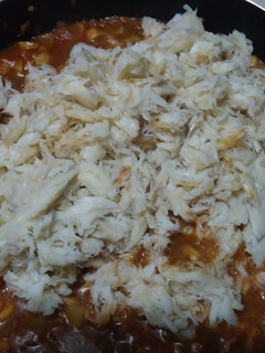 Una foto de Bacalao a la Vizcaína