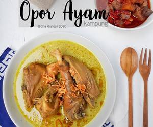 Resep mudah Opor Ayam Kampung Nikmat Lezat