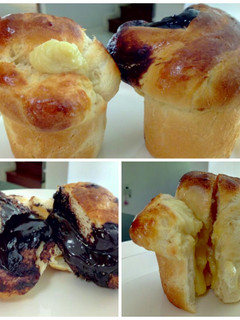 A picture of Chocolate Brioche Bomb.