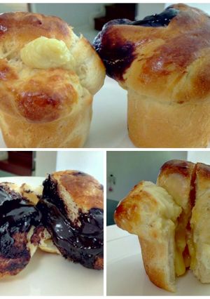 A picture of Chocolate Brioche Bomb.