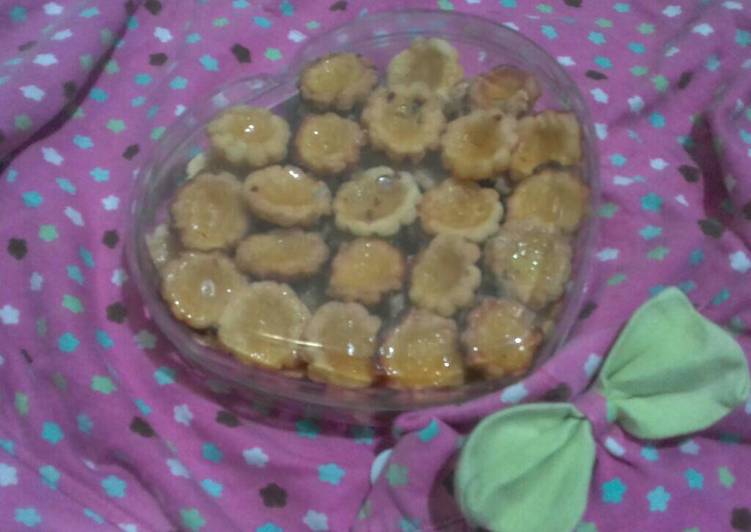 Cookies Milk Pie (Pie Susu super mini)