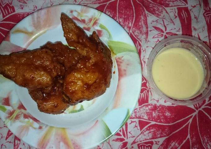 Spicy Chicken Wings Richeese ala ala