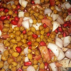 A picture of Chana chaat.