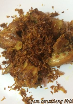 Foto resep Ayam serundeng enak