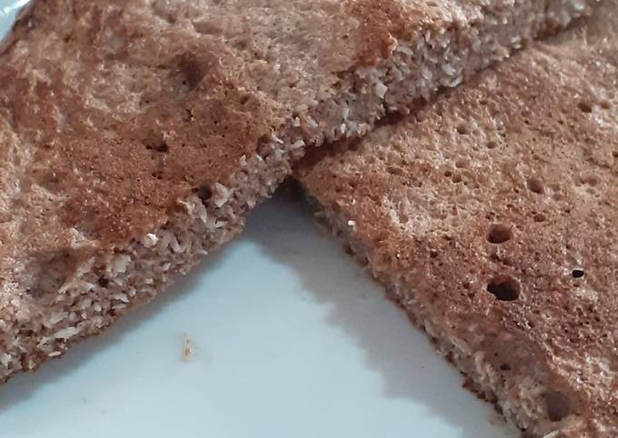 Panqueque de coco sin harina, sin azúcar (3, 7 gr de carbohidrato) Receta  de Joa Gallardo- Cookpad