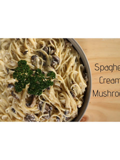Foto resep Eps.7 Spaghetti Creamy Mushroom
