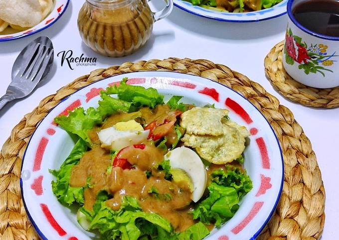 Anti Ribet, Buat Gado - Gado ~ Menu Diet Praktis