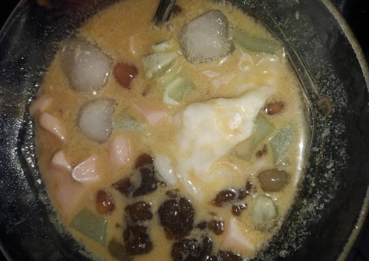 Resep Es campur boba yang Enak