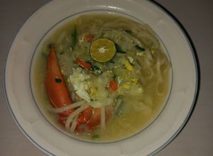 Foto resep Mie Rebus Kuah Kepiting