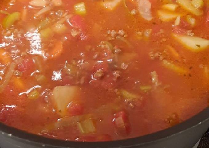 Hamburger Vegetable Soup