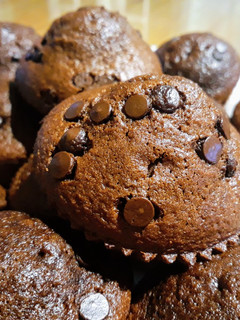 Una foto de Muffins de chocolate: 🧡¡Espectaculares!🧡
