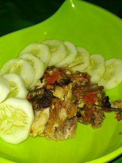 Foto resep Ayam goreng penyet /geprek /gepuk sambal bawang